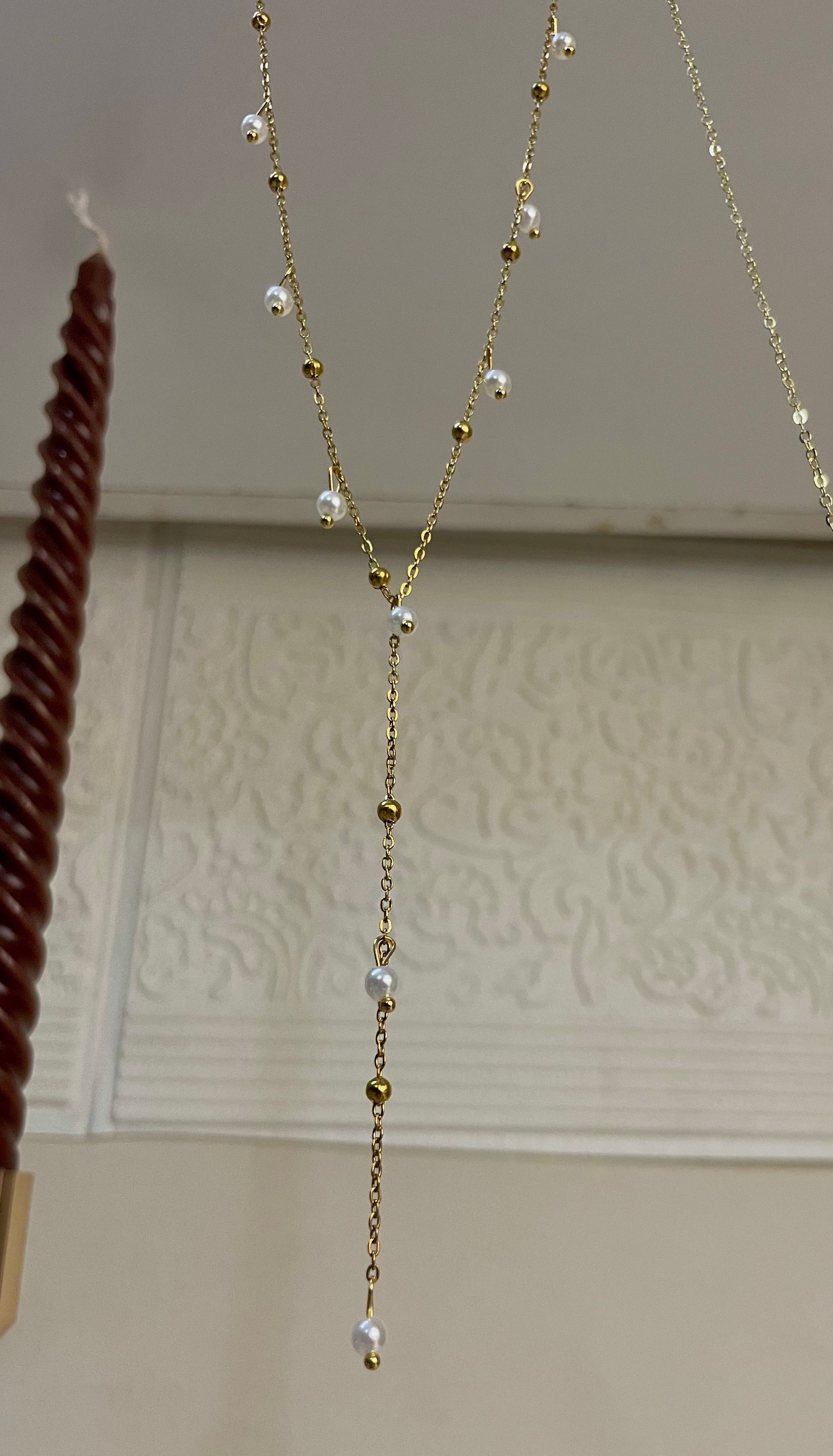 N35- Y necklace