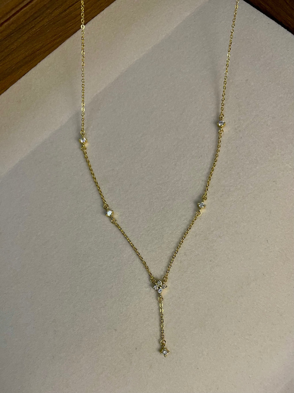 N32- Y necklace