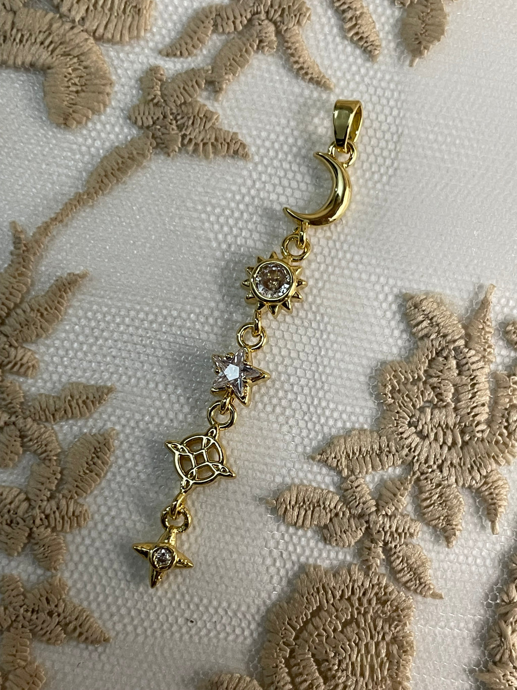 “Y” necklace pendant 14