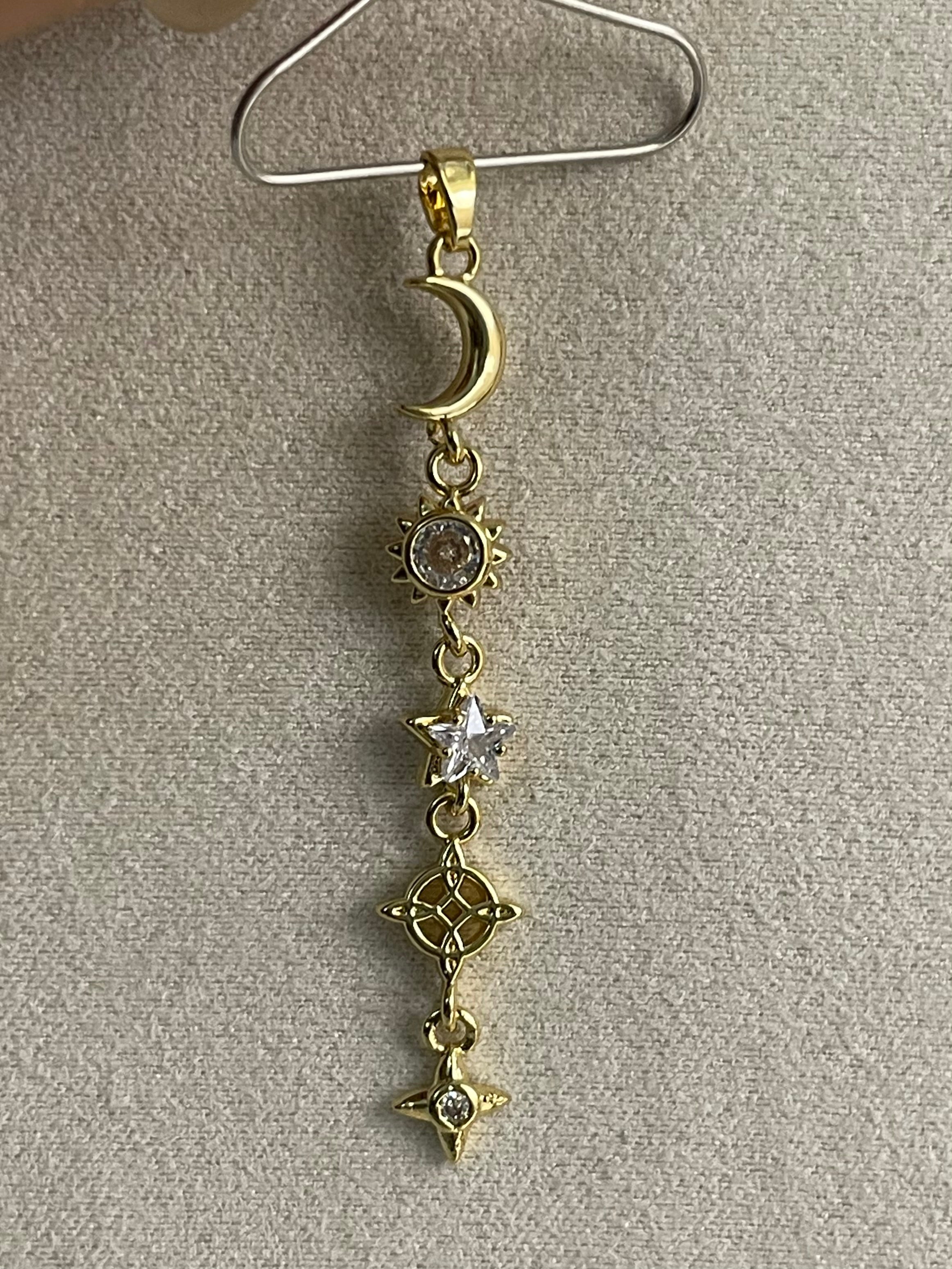 “Y” necklace pendant 14