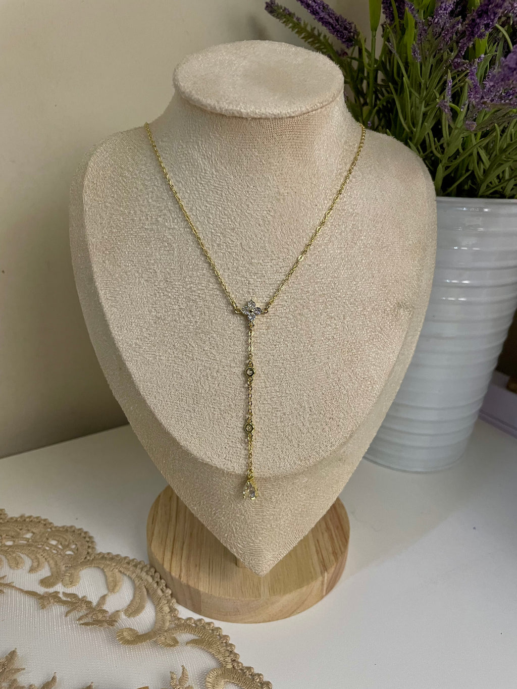 N34- Y necklace