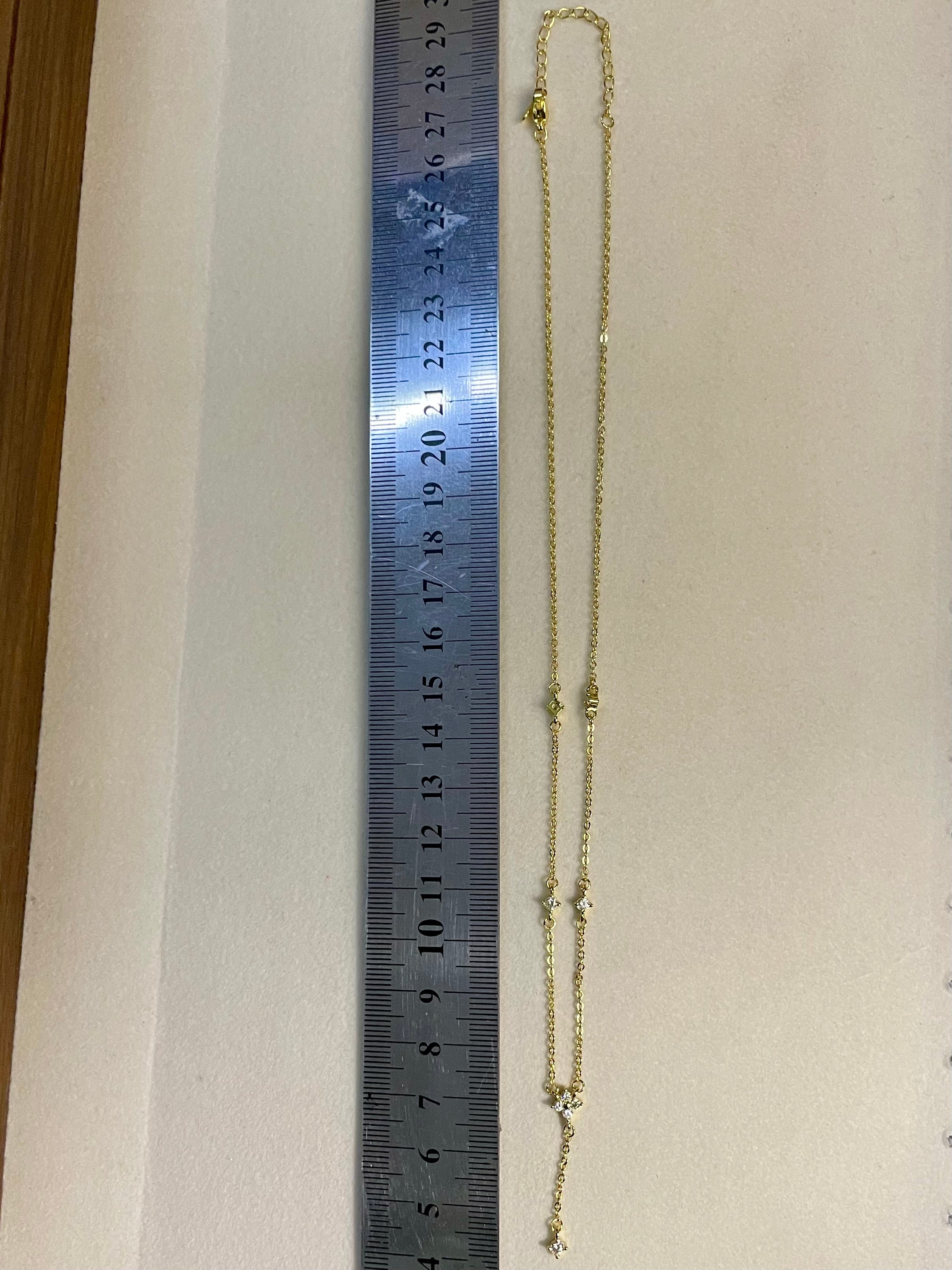 N32- Y necklace