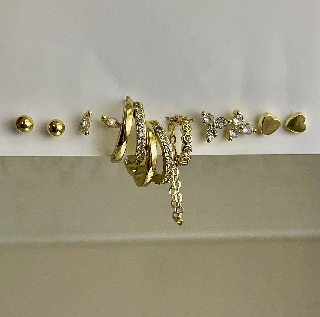Set 9-5pairs+1cuff set