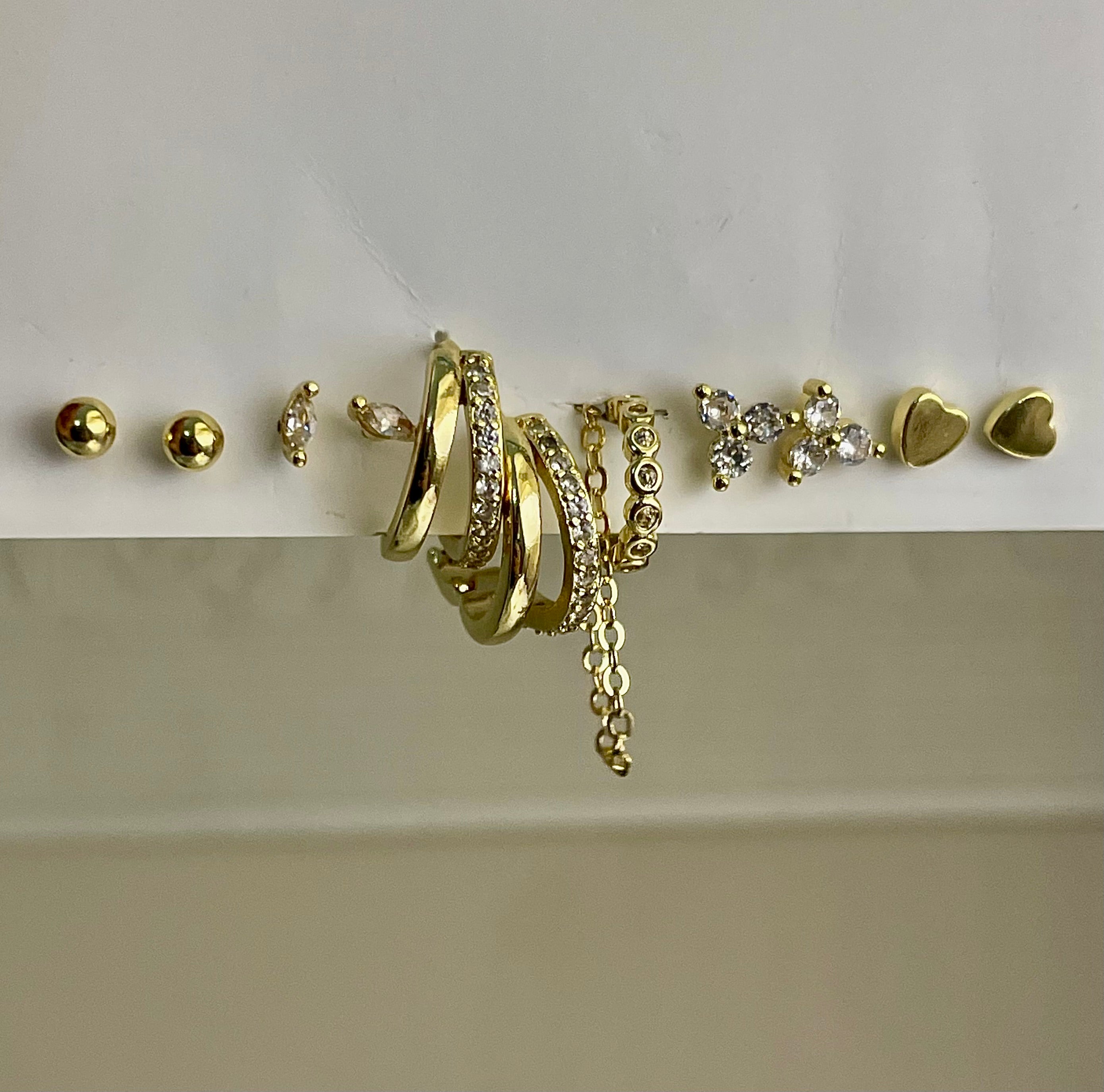 Set 9-5pairs+1cuff set