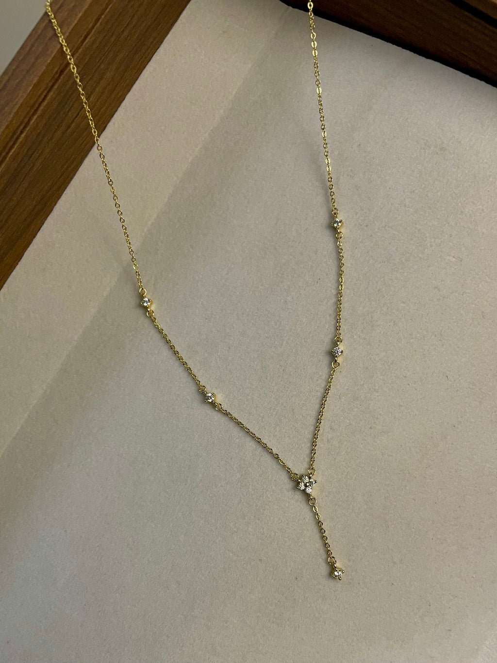 N32- Y necklace