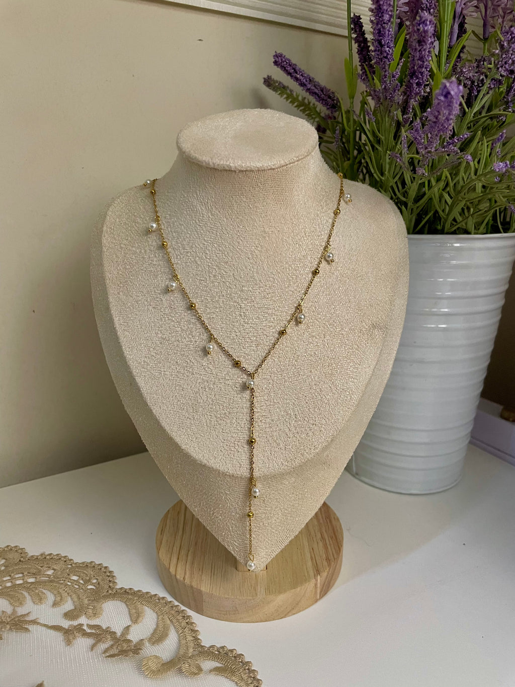 N35- Y necklace
